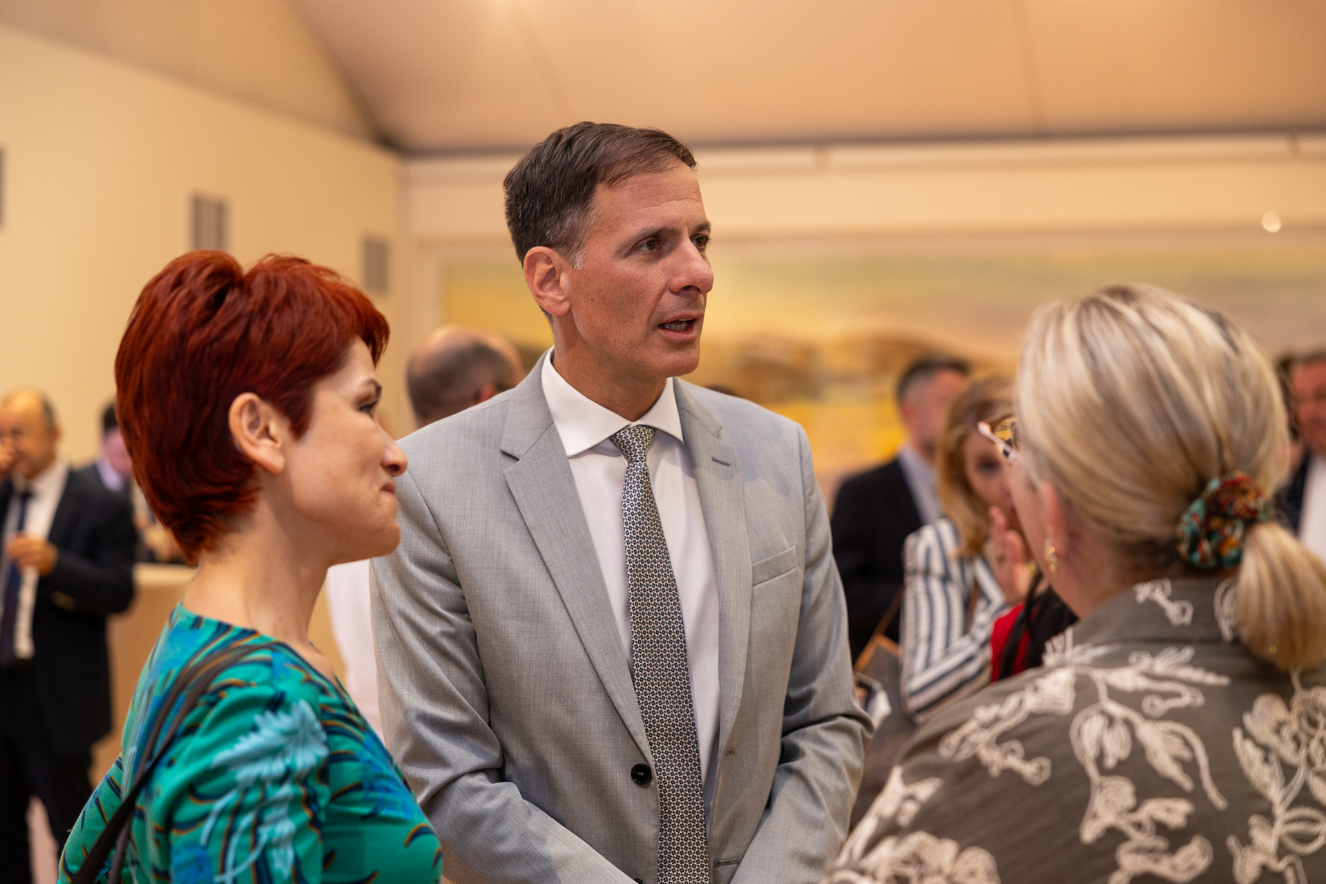 Guests at Benaki Museum