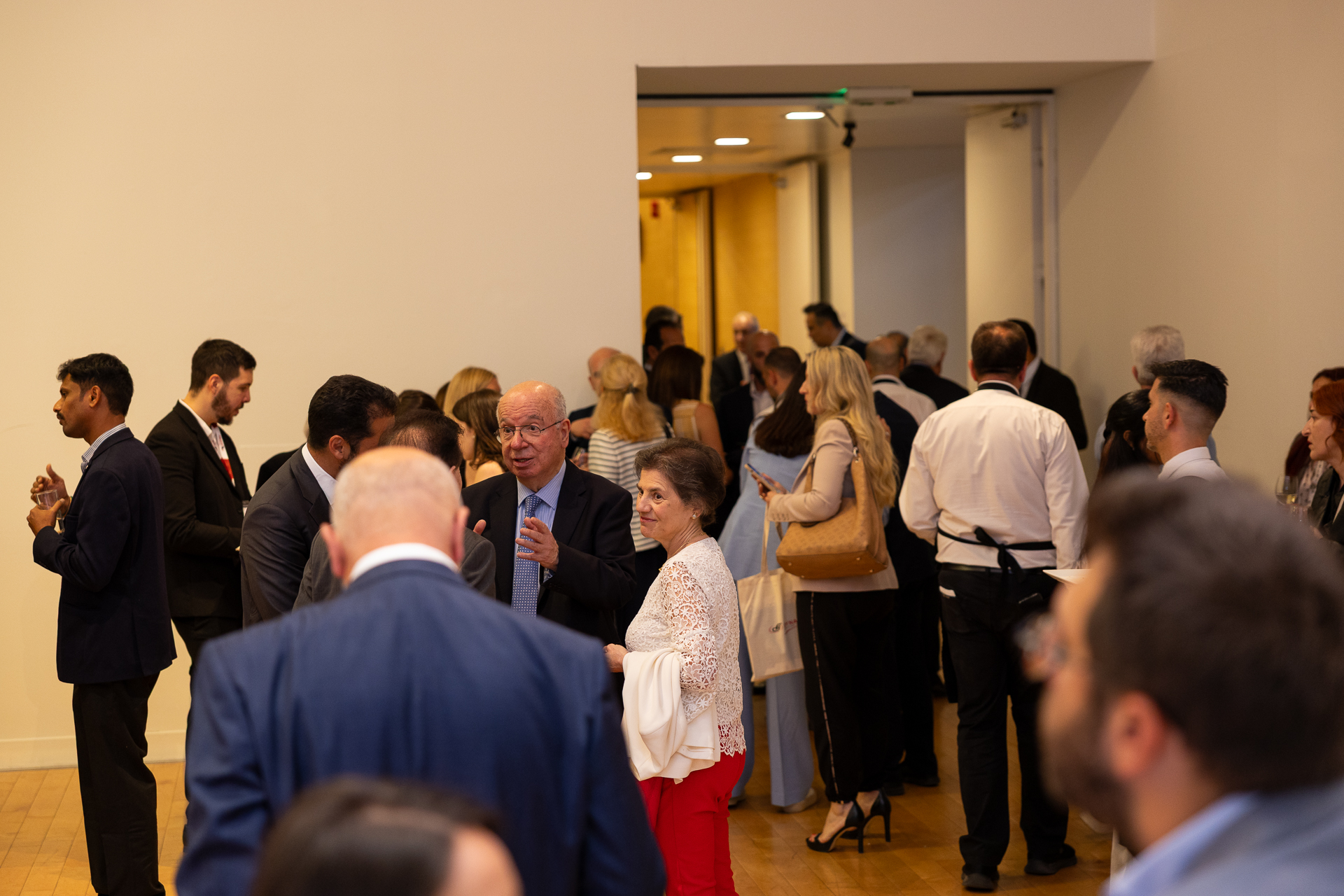 Guests at Benaki Museum